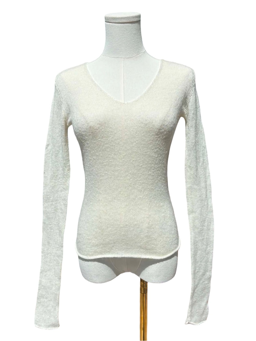 Brandy Melville Alpaca Blend Knit Long Sleeve Top